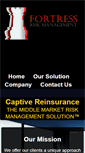 Mobile Screenshot of fortressrisk.com